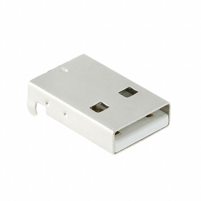 CONN PLUG USB2.0 TYPEA 4P SMD RA CONN PLUG USB2.0 TYPEA 4P SMD RA