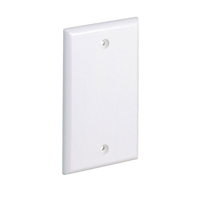 FACEPLATE BLANK WHITE
