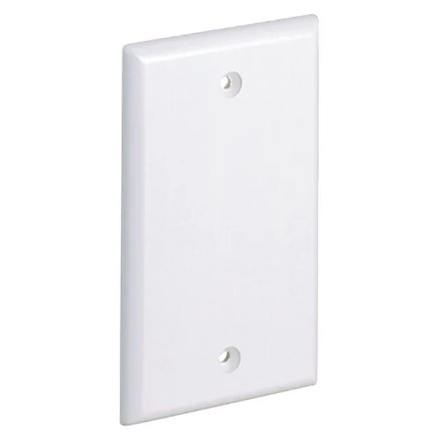 FACEPLATE BLANK WHITE