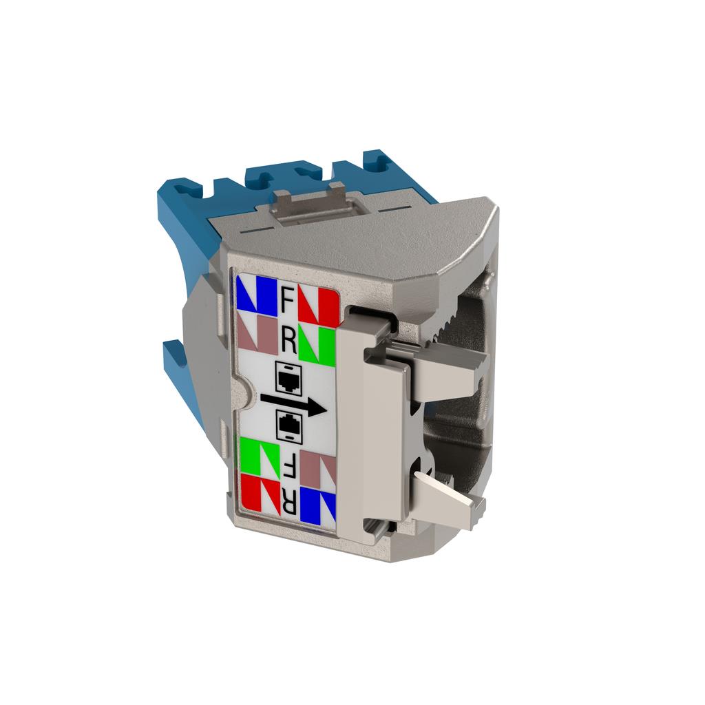 MINI-COM CAT 6A LEFT/RIGHT JACK MINI-COM CAT 6A LEFT/RIGHT JACK