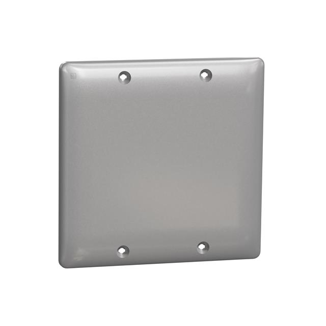 2 GANG BLANK WALL PLATE GY 2 GANG BLANK WALL PLATE GY