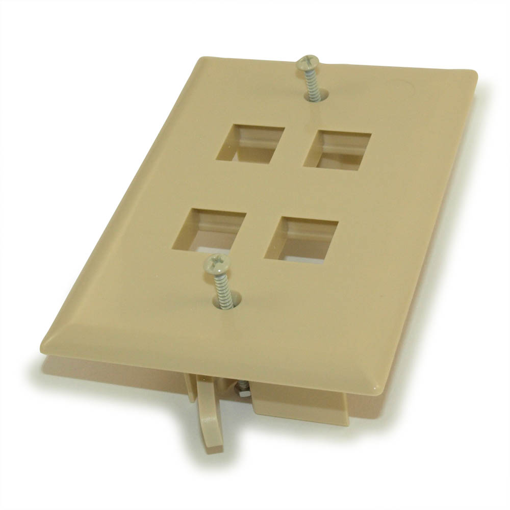 Wallplate: Keystone 4H Latch Ivy Wallplate: Keystone 4H Latch Ivy