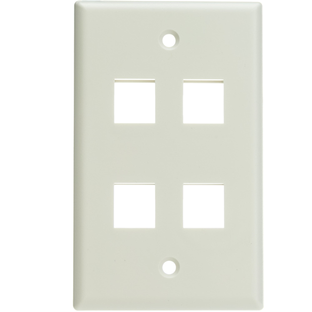 DIGIWAVE KEYSTONE WALL PLATE (4 DIGIWAVE KEYSTONE WALL PLATE (4