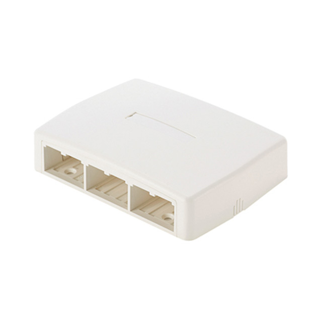 MOD BOX SMD 6PORT IVORY