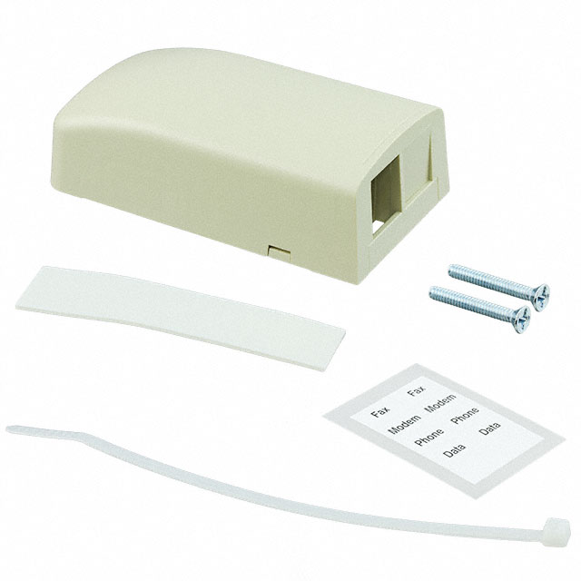 MOD BOX SMD 2PORT IVORY