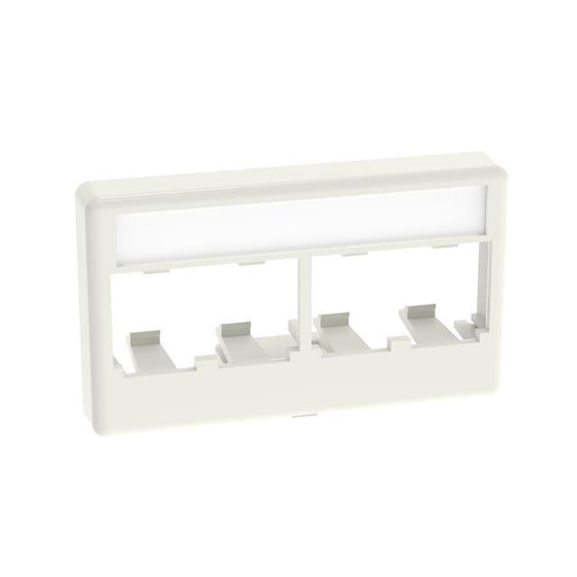 FURNITURE FACEPLATE, 4 PORT, OFF FURNITURE FACEPLATE, 4 PORT, OFF