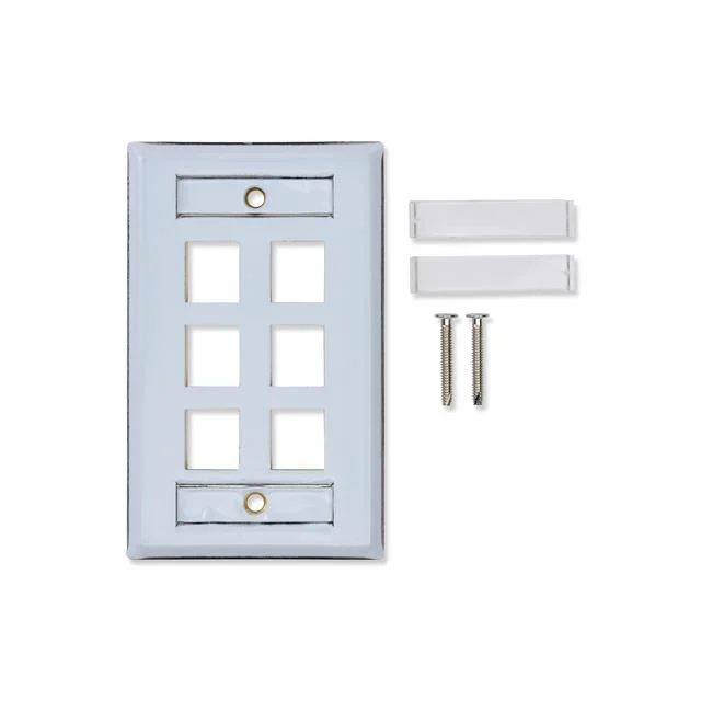 1-PORT S/S SG FACEPLATE 1-PORT S/S SG FACEPLATE