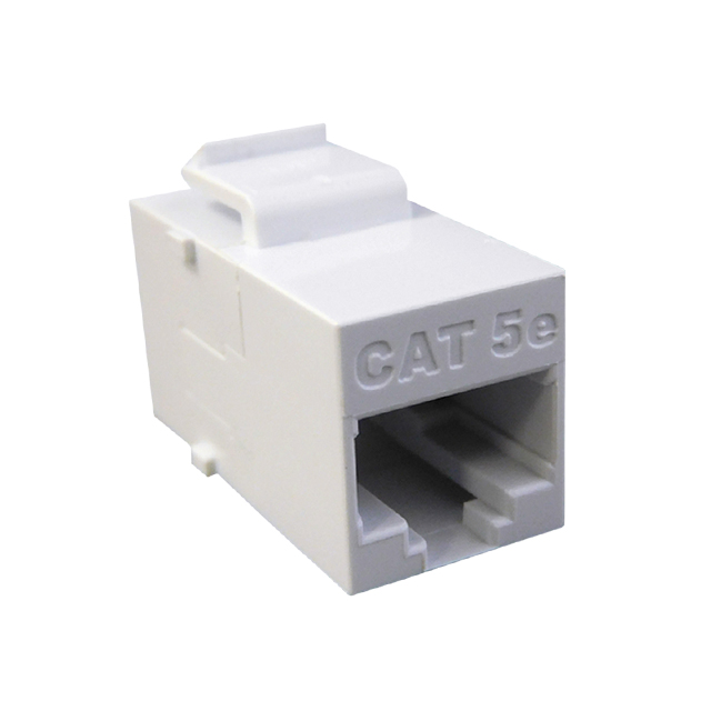 MOD KEYSTONE CPLR CAT5E UNSHLD