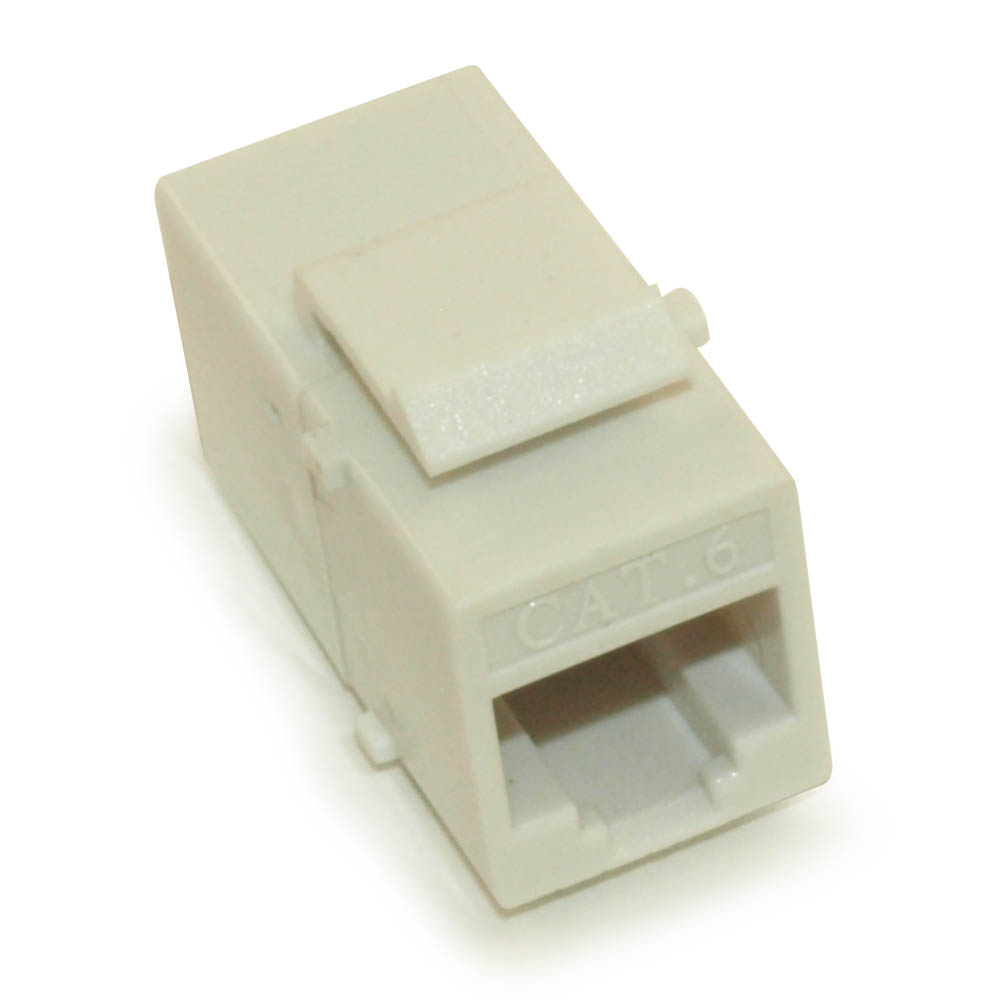 Keystone Insert Coupler CAT6 Wht