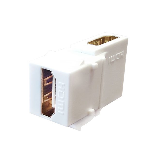 HDMI FF KEYSTONE COUPLER  90 DEG