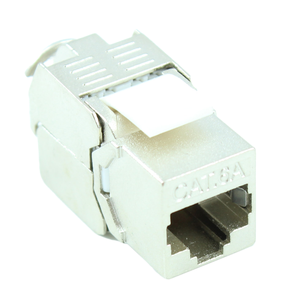 Keystone Insert CAT6A RJ45 Metal Keystone Insert CAT6A RJ45 Metal