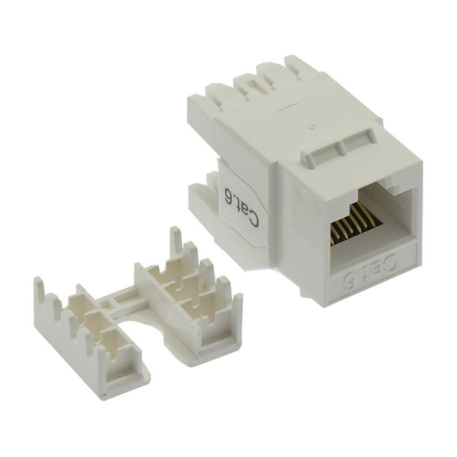CAT6 KEYSTONE JACK, SNAP-IN, 180 CAT6 KEYSTONE JACK, SNAP-IN, 180