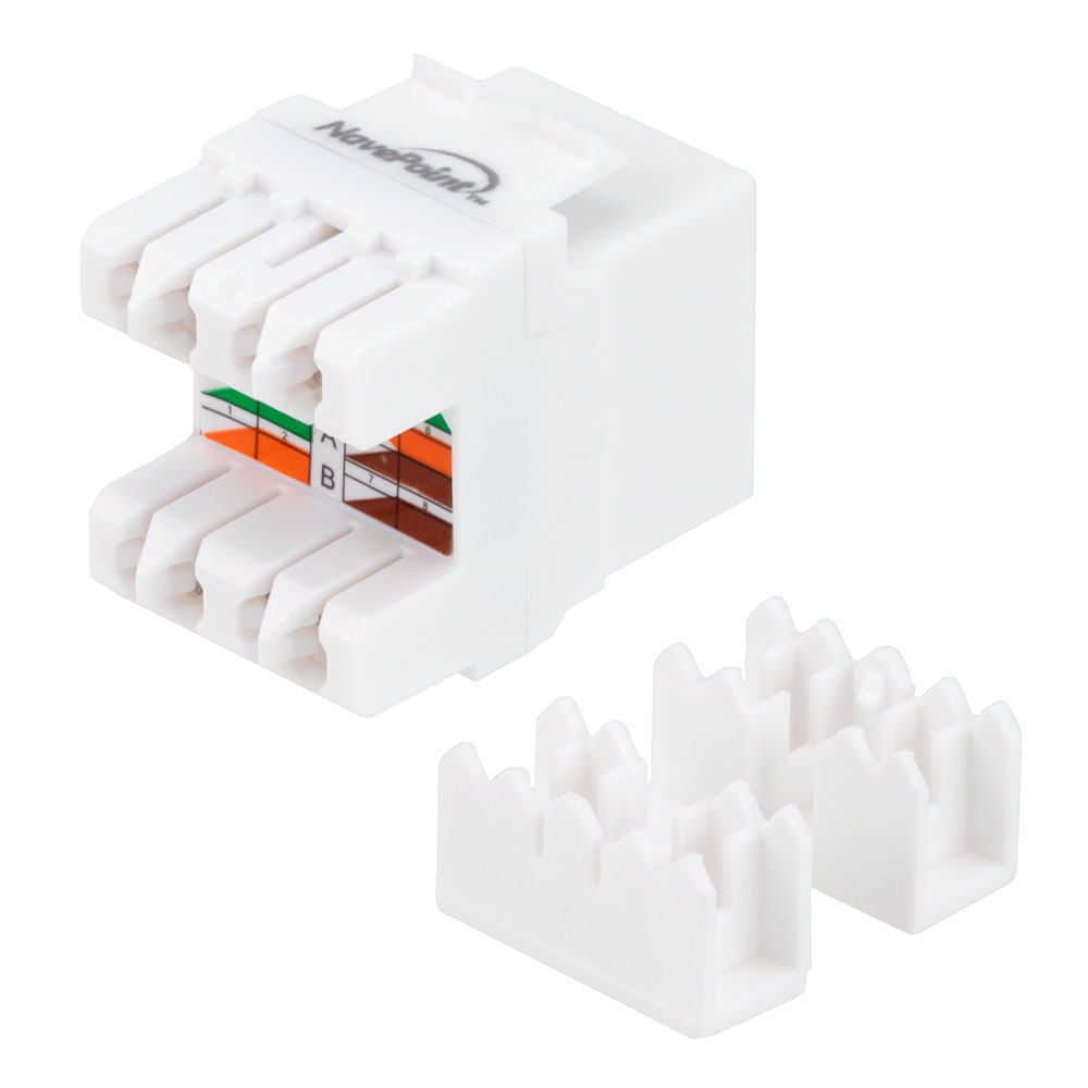 CAT5E Keystone Jack, Snap-In, 18 CAT5E Keystone Jack, Snap-In, 18