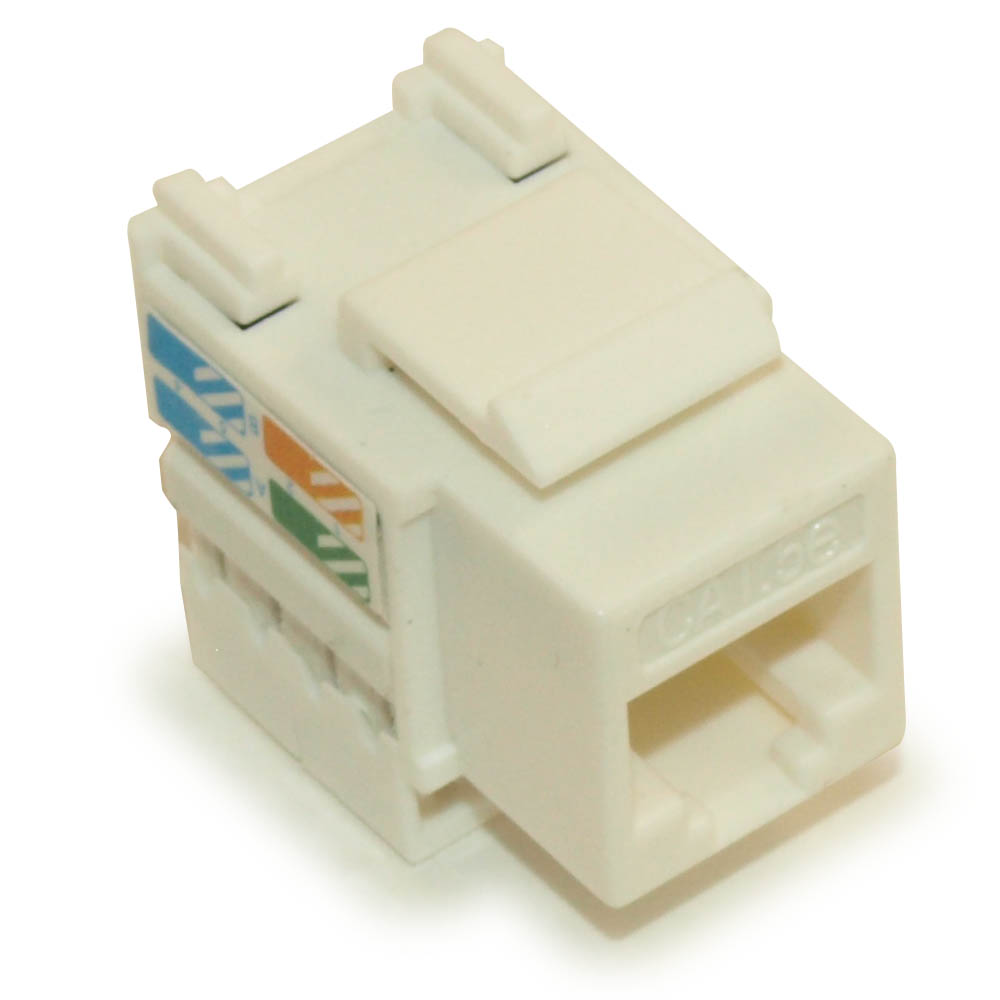 Keystone Insert CAT5E RJ45 White Keystone Insert CAT5E RJ45 White