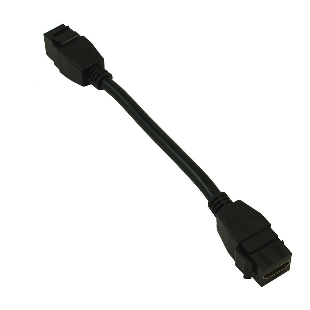 Keystone Insert HDMI 8IN Black