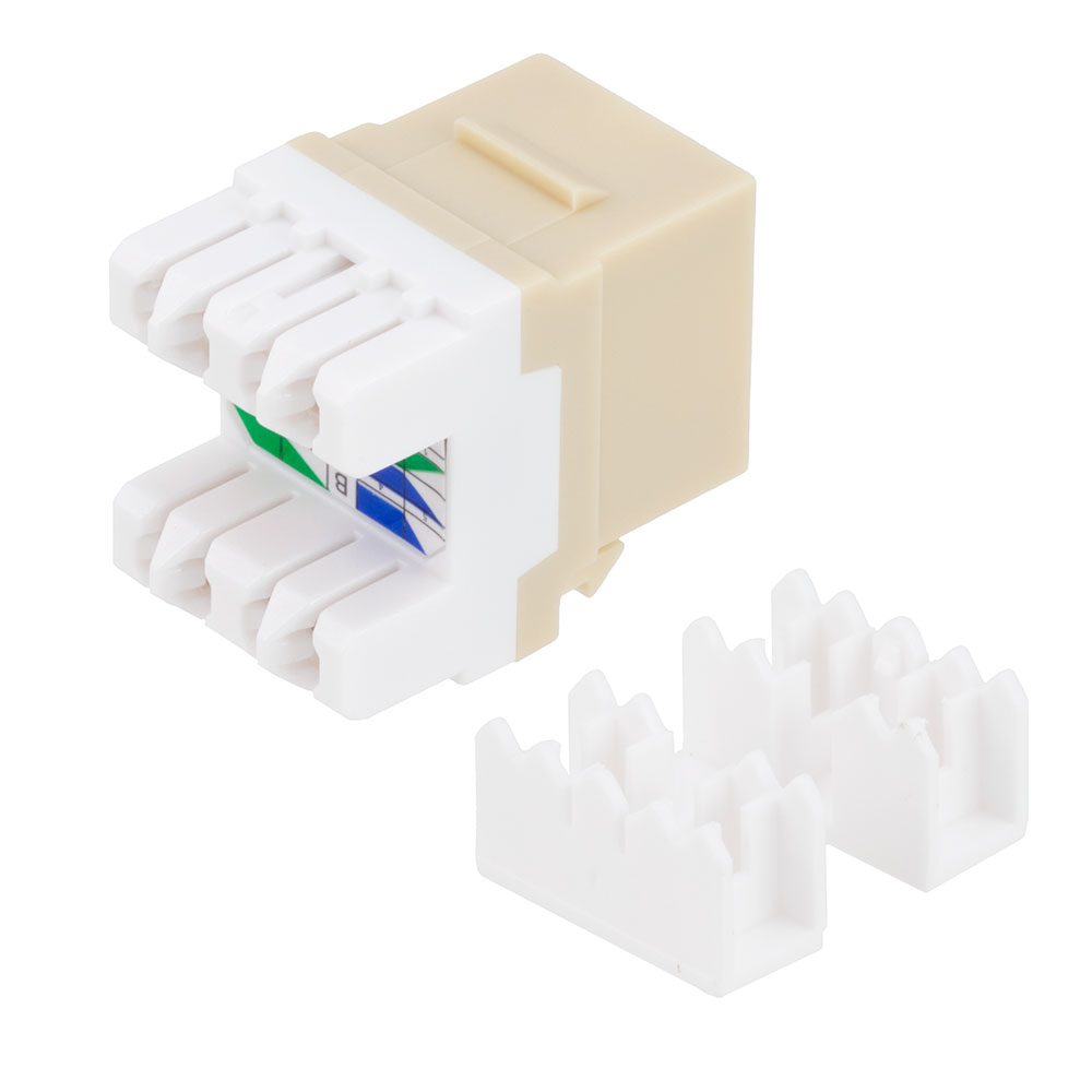 CAT5E Keystone Jack, Snap-In, 18 CAT5E Keystone Jack, Snap-In, 18