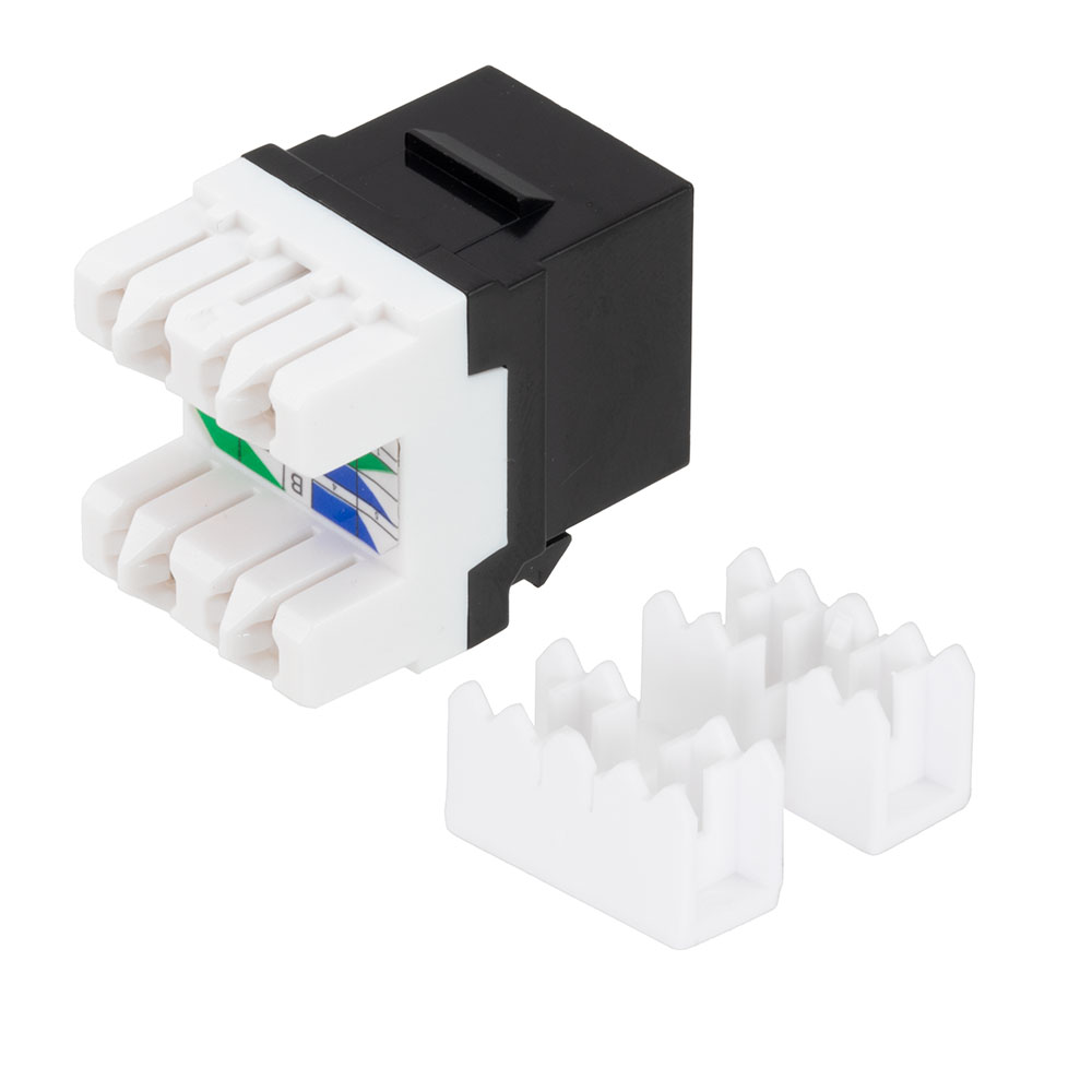 CAT5E Keystone Jack, Snap-In, 18 CAT5E Keystone Jack, Snap-In, 18
