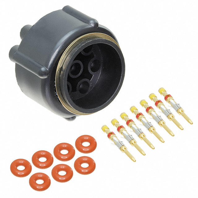 CONN LGH PLUG 7POS CIRC STR