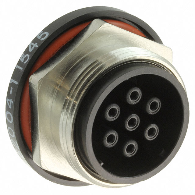 CONN LGH RCPT 7POS CIRC PNL MNT