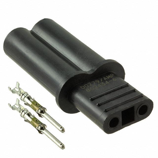 CONN LGH PLUG 2POS CYL STR