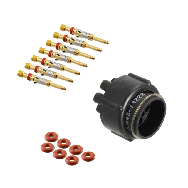 CONN LGH PLUG 7POS CIRC STR