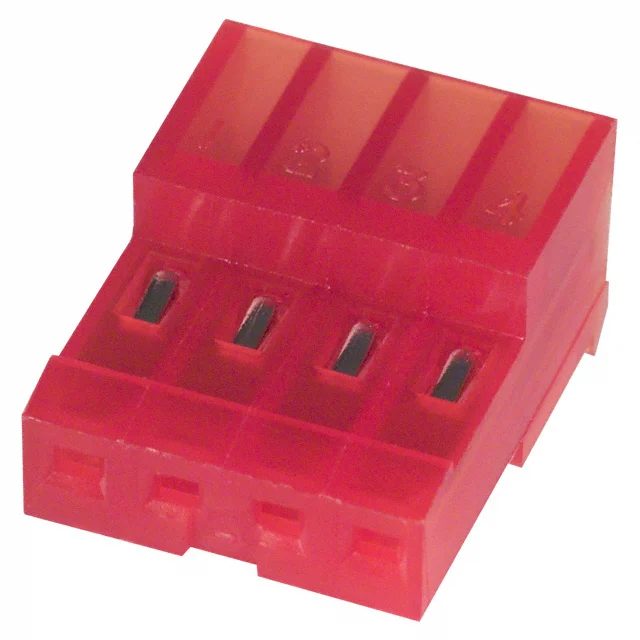 CONN RCPT 4POS IDC 22AWG TIN