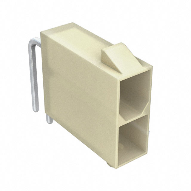 CONN HEADER R/A 2POS CONN HEADER R/A 2POS