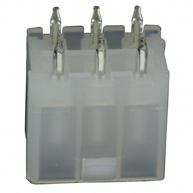 CONN HEADER VERT 6POS 4.2MM