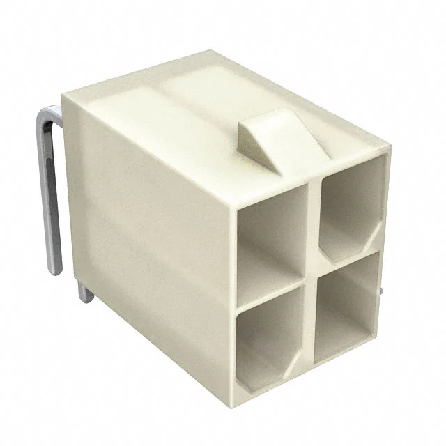 CONN HEADER R/A 4POS 4.2MM CONN HEADER R/A 4POS 4.2MM