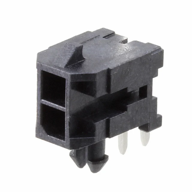 CONN HEADER R/A 2POS CONN HEADER R/A 2POS