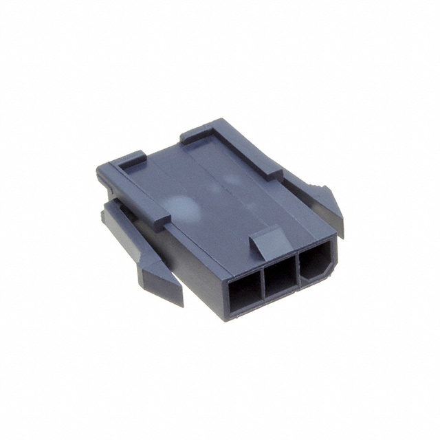 CONN PLUG HSG 3POS 4.20MM