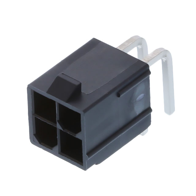 CONN HEADER R/A 4POS 4.2MM CONN HEADER R/A 4POS 4.2MM