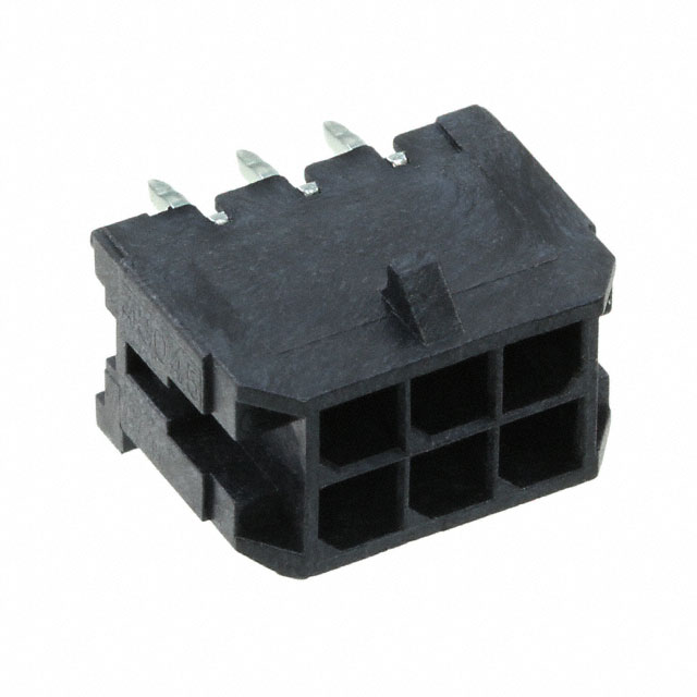 CONN HEADER VERT 6POS 3MM