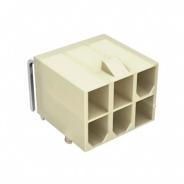 CONN HEADER R/A 6POS 4.2MM