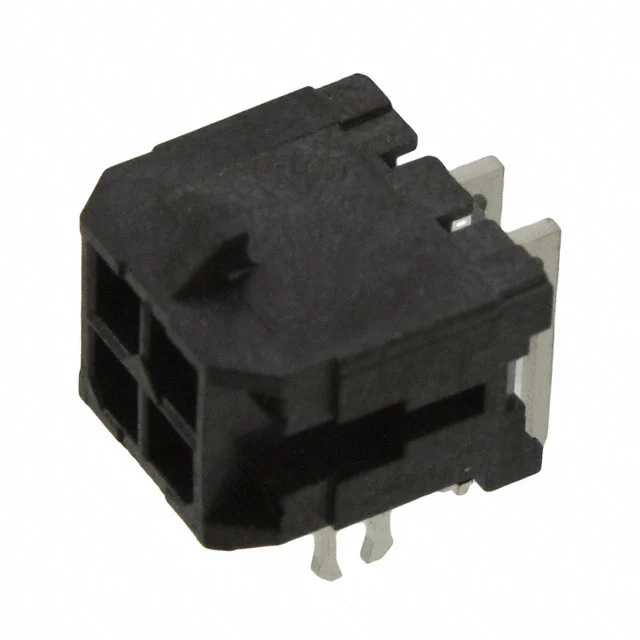 CONN HEADER R/A 4POS 3MM CONN HEADER R/A 4POS 3MM