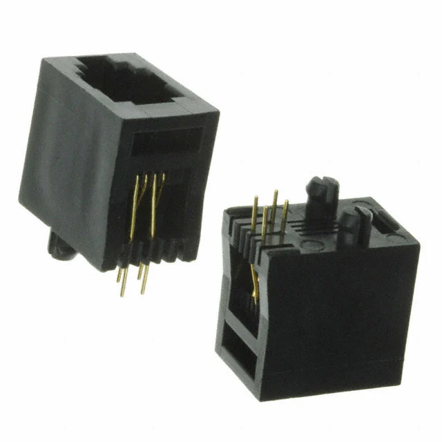 CONN MOD JACK 4P4C VERT UNSHLD