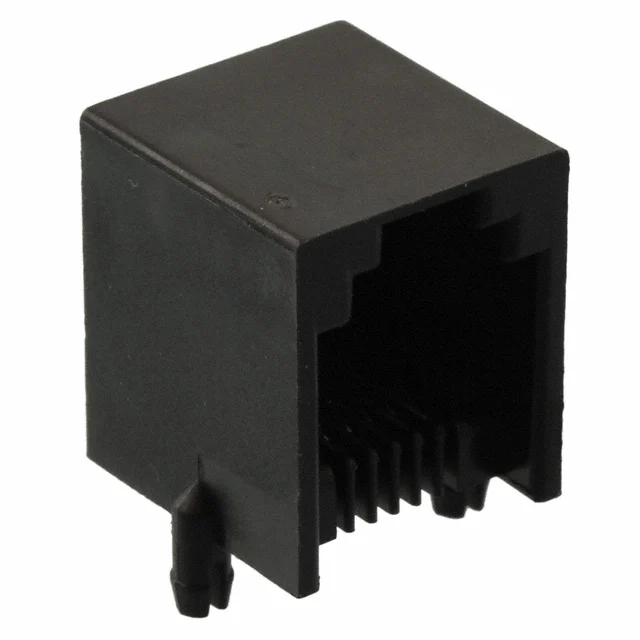 CONN MOD JACK 6P6C R/A UNSHLD