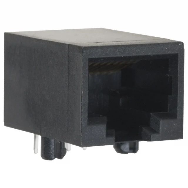 CONN MOD JACK 8P8C R/A UNSHLD