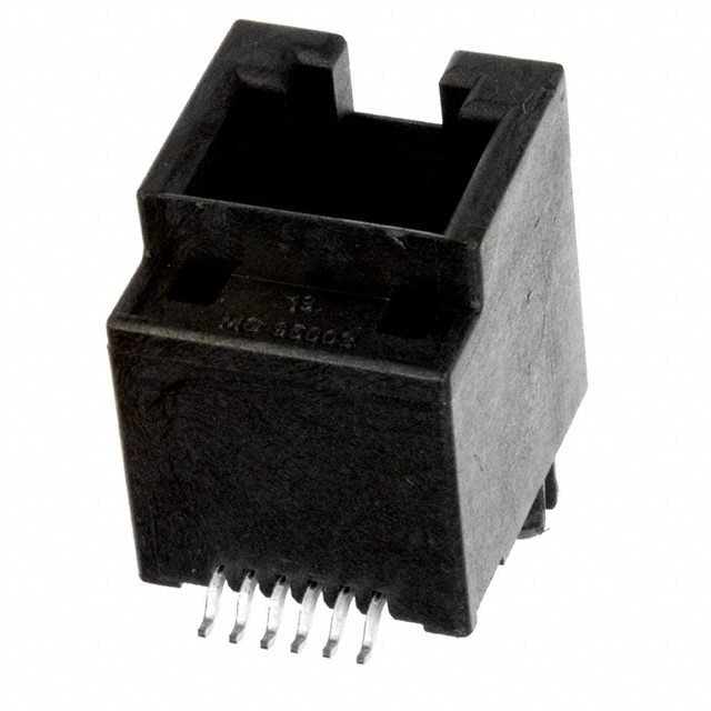 CONN MOD JACK 6P6C VERT UNSHLD