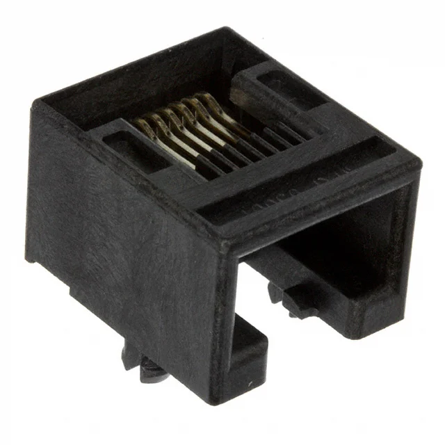 CONN MOD JACK 8P8C R/A UNSHLD