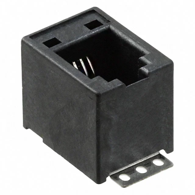 CONN MOD JACK 4P4C VERT UNSHLD