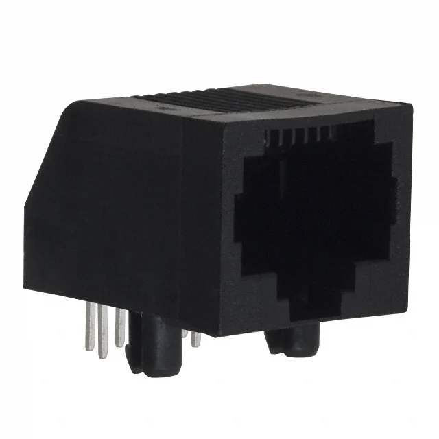 CONN MOD JACK 8P8C R/A UNSHLD