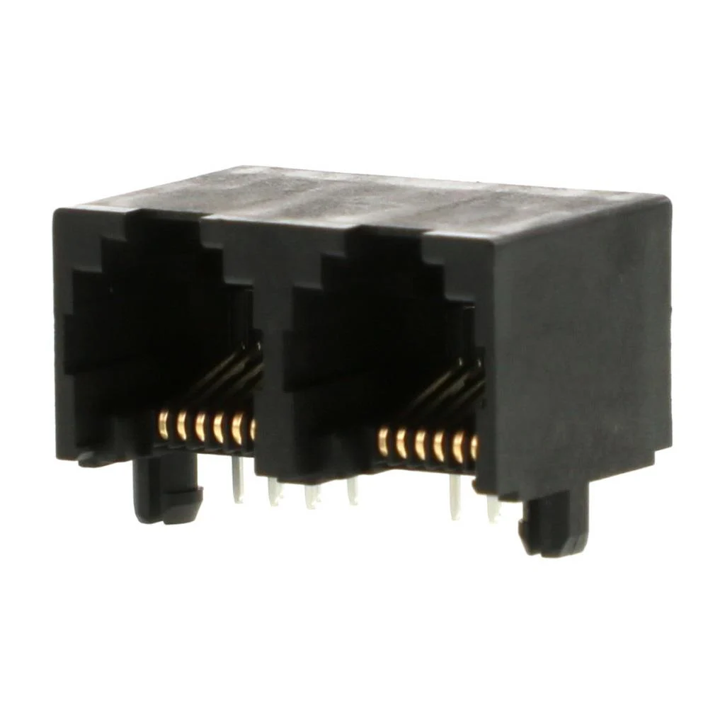 CONN MOD JACK 6P6C R/A UNSHLD