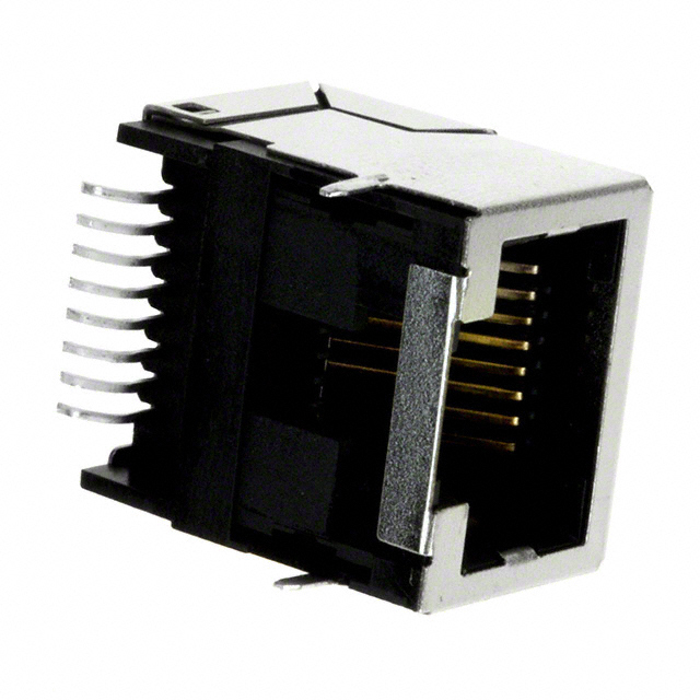 CONN MOD JACK 8P8C R/A SHIELDED