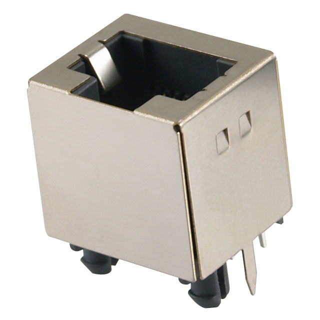 CONN MOD JACK 8P8C VERT SHLD