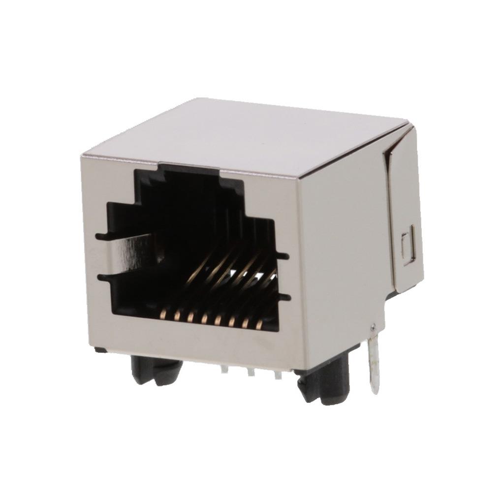 CONN MOD JACK 8P8C R/A SHIELDED