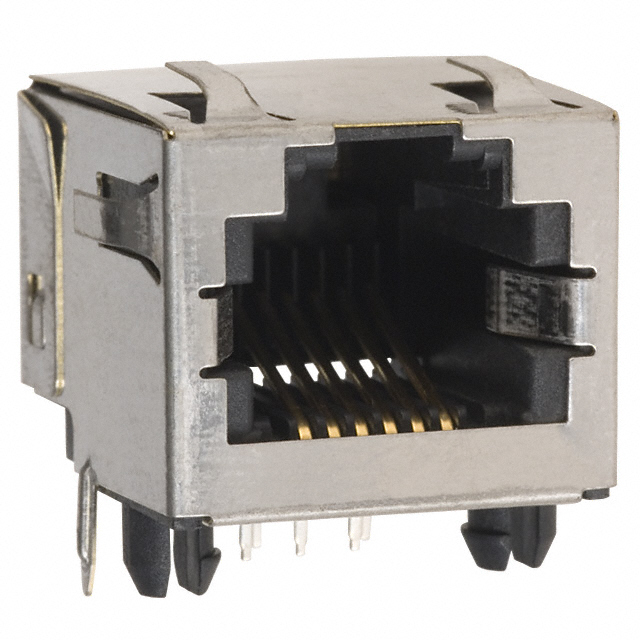 CONN MOD JACK 6P6C R/A SHIELDED