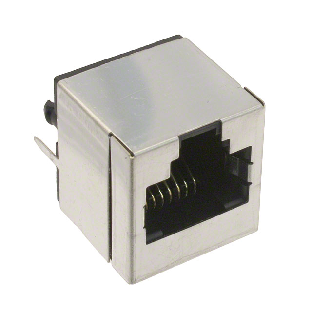 CONN MOD JACK 8P8C VERT SHIELDED