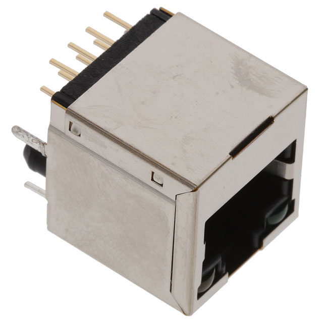 CONN MOD JACK 8P8C VERT SHIELDED