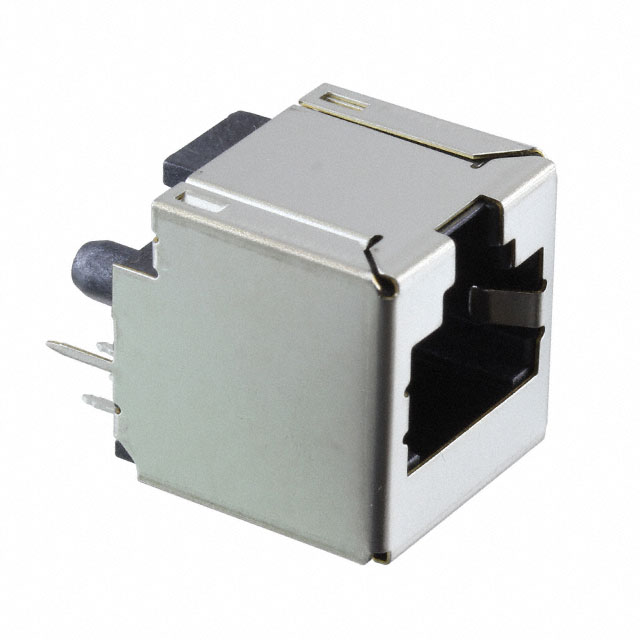 CONN MOD JACK 8P8C VERT SHIELDED